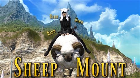 While the seller insisted that it is the golden ram of legend, as with all such claims, this should be taken with a pinch of salt. . Ffxiv sheep mount